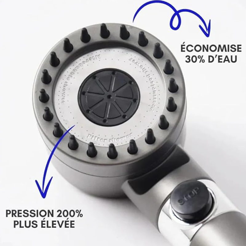 AquaGlow™ —  Pommeau de douche filtrant